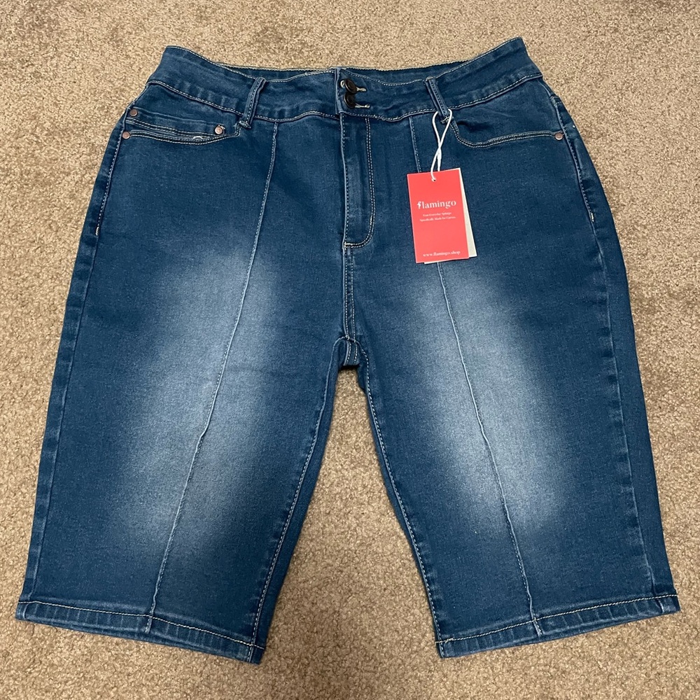 XL Flamingo Shorts NWT